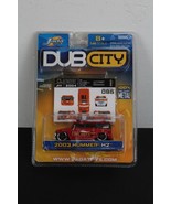 Jada Toys DUB CITY 2003 Hummer H2 Dub City Fire Department Edition NEW #095 - $6.88