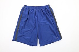Vintage Nike Mens XL Distressed Travis Scott Mini Swoosh Lined Above Knee Shorts - £31.71 GBP