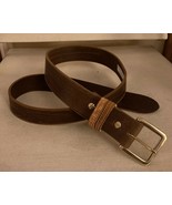 Full Grain Men’s Ladies Hand Stained Leather Belts Great Jean Belt Made ... - £25.82 GBP