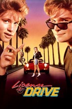 1988 License To Drive Movie Poster 11X17 Corey Feldman Corey Haim Mercedes  - £9.25 GBP