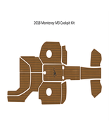 2011-2018 Monterey M3 Cockpit Pad Boat EVA Foam Faux Teak Deck Floor Mat - $799.00