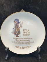 World Wide Arts Holly Hobbie Lasting Memories Special Friend Birthday Plate 1976 - £6.29 GBP