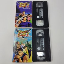 Street Fighter II 2 VHS Lot Beginning of A Jouney + Dark Omen Animated Movies - £19.24 GBP