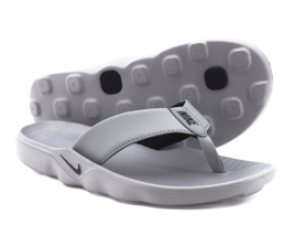 Nike Marina Flip-flops Men's Casual Slides Lifestyle Slipper Gym Grey IH... - $68.31