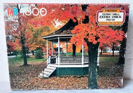 Andover Maine Vintage MB Fireside Extra Large Thick Pieces 1000 Puzzle Complete - £38.16 GBP