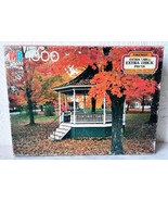 Andover Maine Vintage MB Fireside Extra Large Thick Pieces 1000 Puzzle C... - £37.81 GBP