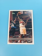 1997 Topps Dikembe Mutombo #63 Career Atlanta Hawks Basketball Card - £1.20 GBP