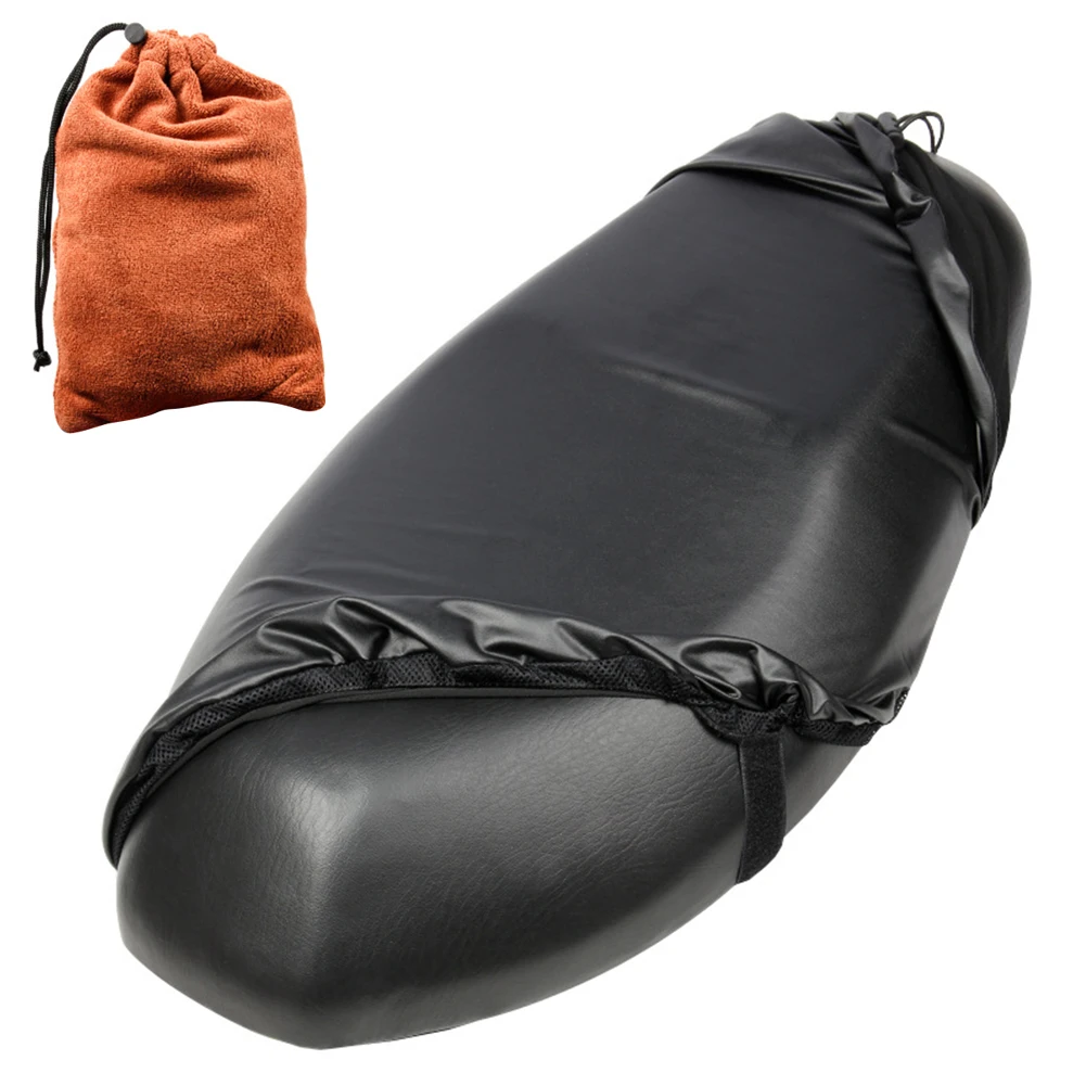 Motorcycle Seat Cover Waterproof Rain Dustproof Motorbike Scooter Cushion Seat - £15.17 GBP