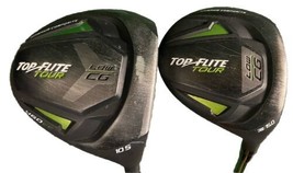 Top Flite Tour Low CG Black Wood Set 1W,3W RH Men&#39;s 65g Regular Graphite Nice - $59.96