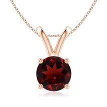 Authenticity Guarantee

ANGARA 2.2 Ct V-Bale Round Garnet Solitaire Pendant N... - $539.10