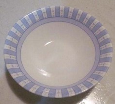 Blue and White Checkered Collectible Design Bowl (Corelle) by Corning - £12.50 GBP