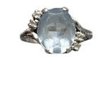 Cubic zirconia Unisex Cluster ring 10kt Yellow Gold 411442 - $179.00