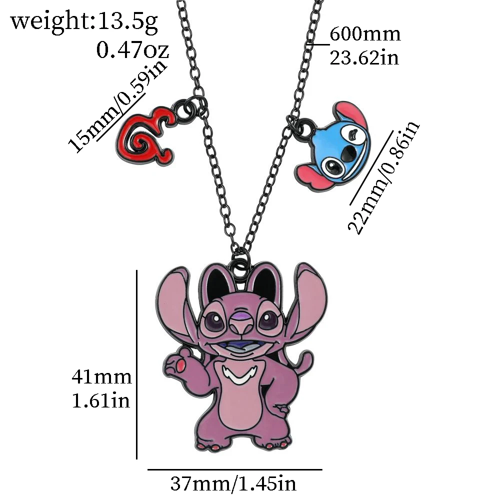 Cute Disneys Stitch Model Necklace Cartoon Anime Lilo Stitch -Stitch Jew... - $3.16