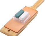 The Angerstone Double Sided Leather Strop Kit (14Point 3&quot; X 3&quot; Knife Str... - $35.98