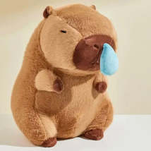 Cute Capybara Plush Toys Pillows Simulation Capybara Animals with Stretc... - $7.32+