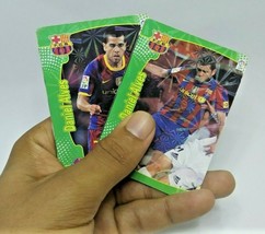 Daniel Alves Barcelona Brazil  Vintage 2 Football Sport Soccer Cards - £6.32 GBP