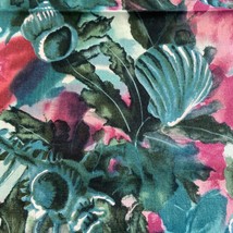 Ocean Seashell Alexander Henry Fabric Material Green Purple Coral Shell BTY - £7.73 GBP