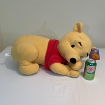2001 Fisher Price Laying Down Lounging Winnie The Pooh Plush Pillow 20&quot; ... - $24.99