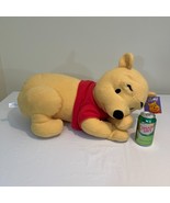 2001 Fisher Price Laying Down Lounging Winnie The Pooh Plush Pillow 20&quot; ... - £19.53 GBP