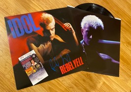 BILLY IDOL REBEL YELL  signed auto Record COA JSA  - $395.99