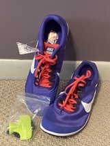Nike Zoom Rival D Track Shoes Women Size 10 Purple Pink Spikes 907567-500 - $39.99