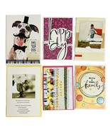 Hallmark Birthday Card Lot of 6 Friend Dad Son In Law Nephew Son Anyone New - $13.30