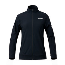 YONEX 22 F/W Women&#39;s Woven Jacket Badminton Apparel Clothing Black NWT 2... - £63.57 GBP