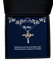 My Darling Wife of Mine, May Our Life Together be Filled with,! Cross Dancing Ne - £39.12 GBP