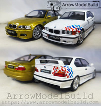 ArrowModelBuild BMW M3 E36 (M Stripe) Built &amp; Painted 1/18 Model Kit - £152.23 GBP