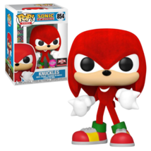 Funko POP! Games: Sonic The Hedgehog Knuckles Vinyl Figure (Flocked) #854 - £19.57 GBP