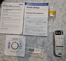EX3220/EX5220/EX6220/EX7220 Projector Remote And Driver DVD - $77.68 MXN