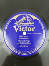 Charles Kellogg Narcissus Serenade Victor Orchestra 45085 Bird Voices 78... - £17.47 GBP
