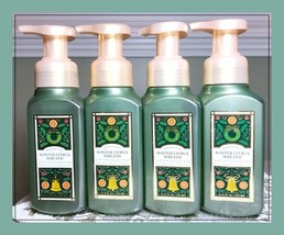 Bath &amp; Body Works Winter Citrus Wreath Gentle &amp; Clean Foaming Hand Soap x4 - $40.59