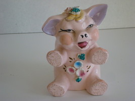 Adorable Vintage Sitting Piggy Bank - $15.00