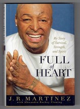 Full of Heart by J. R. Martinez Signed Autographed Hardback Book - £58.46 GBP
