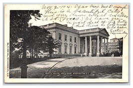 The White House North Anteriore Washington Dc 1904 Udb Cartolina K17 - £2.62 GBP