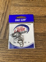 Eagle Claw Lazer Sharp Kahle Size 6 - $7.87