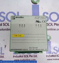 Phoenix Contact IB STME 24 BK-T InterBus 2754367 Module Bus Terminal W/ 2754341 - £273.02 GBP