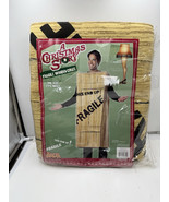 A Christmas Story Movie Fragile Wooden Crate Adult Costume Ralphie Hallo... - $67.68 CAD