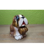 Artesania Rinconada 118 Adult St Bernard Dog with Glass Tongue Retired F... - $601.28 MXN