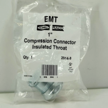 RACO 1 in. Uninsulated Throat EMT Fitting Compression Connector 2914-8 1... - £7.28 GBP