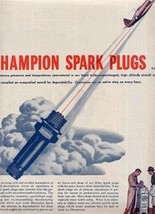 World War 2 Champion Spark Plug Ad - £11.07 GBP
