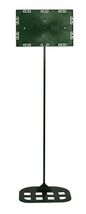 Sign Holder Info-Stand 30 In. Rod Holds 7 In. X 11 In. Face Plate, 7.5 I... - $46.75