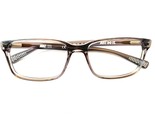Nike Eyeglasses  7240 070 Polished Smoke Gray Rectangle Full Rim 55-17-140 - $59.40