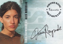 Tania raymond lost tv show hand signed autograph card photo 162608 p thumb200