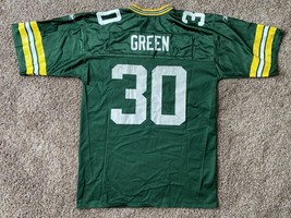 Ahman Green Green Bay Packers Green &amp; Gold Reebok Jersey #30 - Large - $29.99