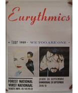 Eurythmics Poster Us Too Are One Germany Vorst Nationaal September 28, 1... - $991.08 MXN