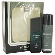 Lomani Gift Set - 3.4 Oz Eau De Toilette Spray + 6.7 Oz Deodorant Spray - $189.24 MXN