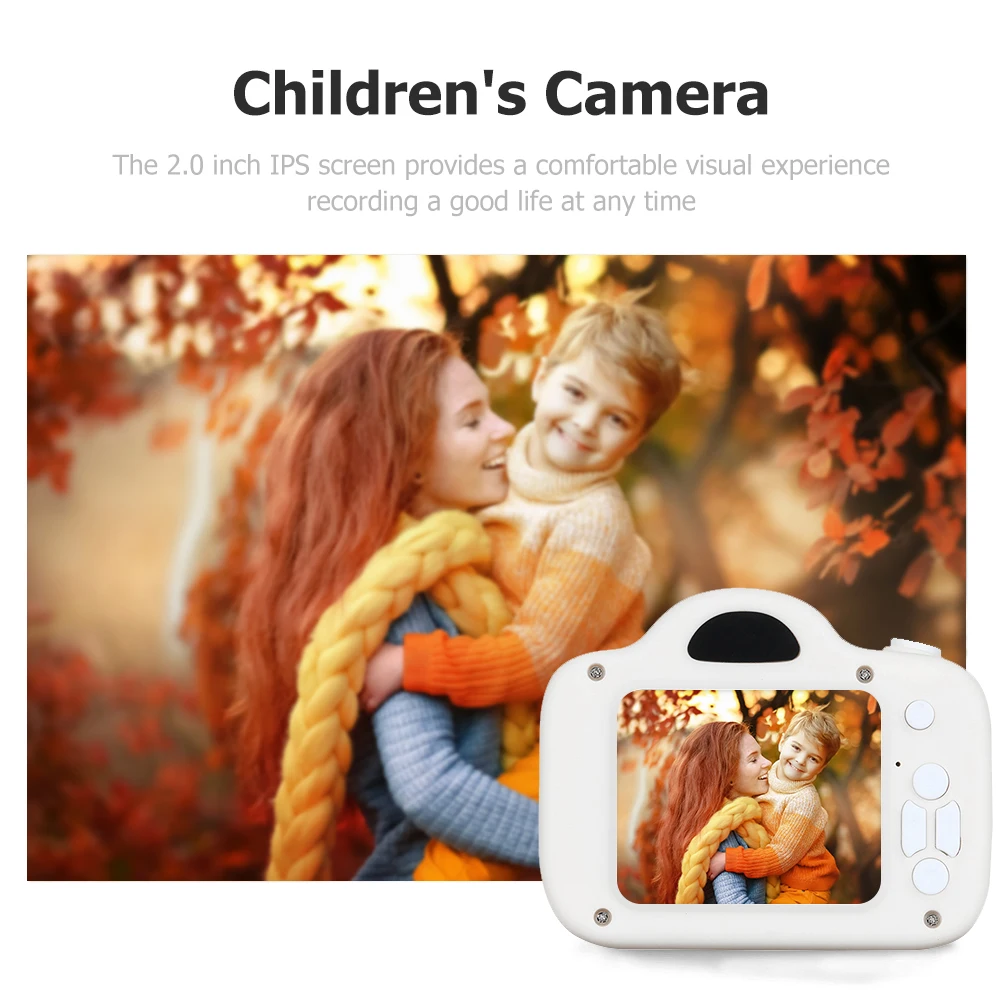 Mini Toddler Camera Multifunctional Child Selfie Camera Toy Portable Digital - £12.75 GBP+