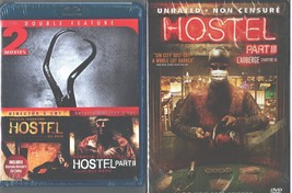 Hostel 1-2-3-Complete Horror Trilogy Classic-Unrated Version-NEW Usa Blu RAY/DVD - £28.97 GBP